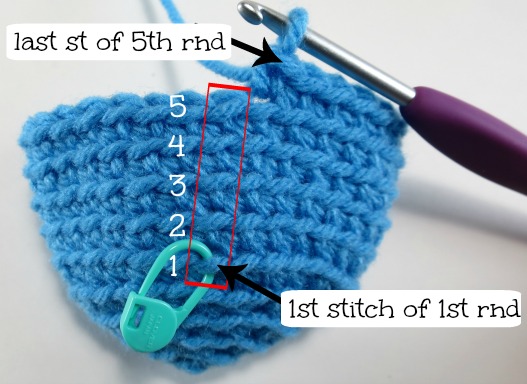 How to use stitch markers in amigurumi crochet